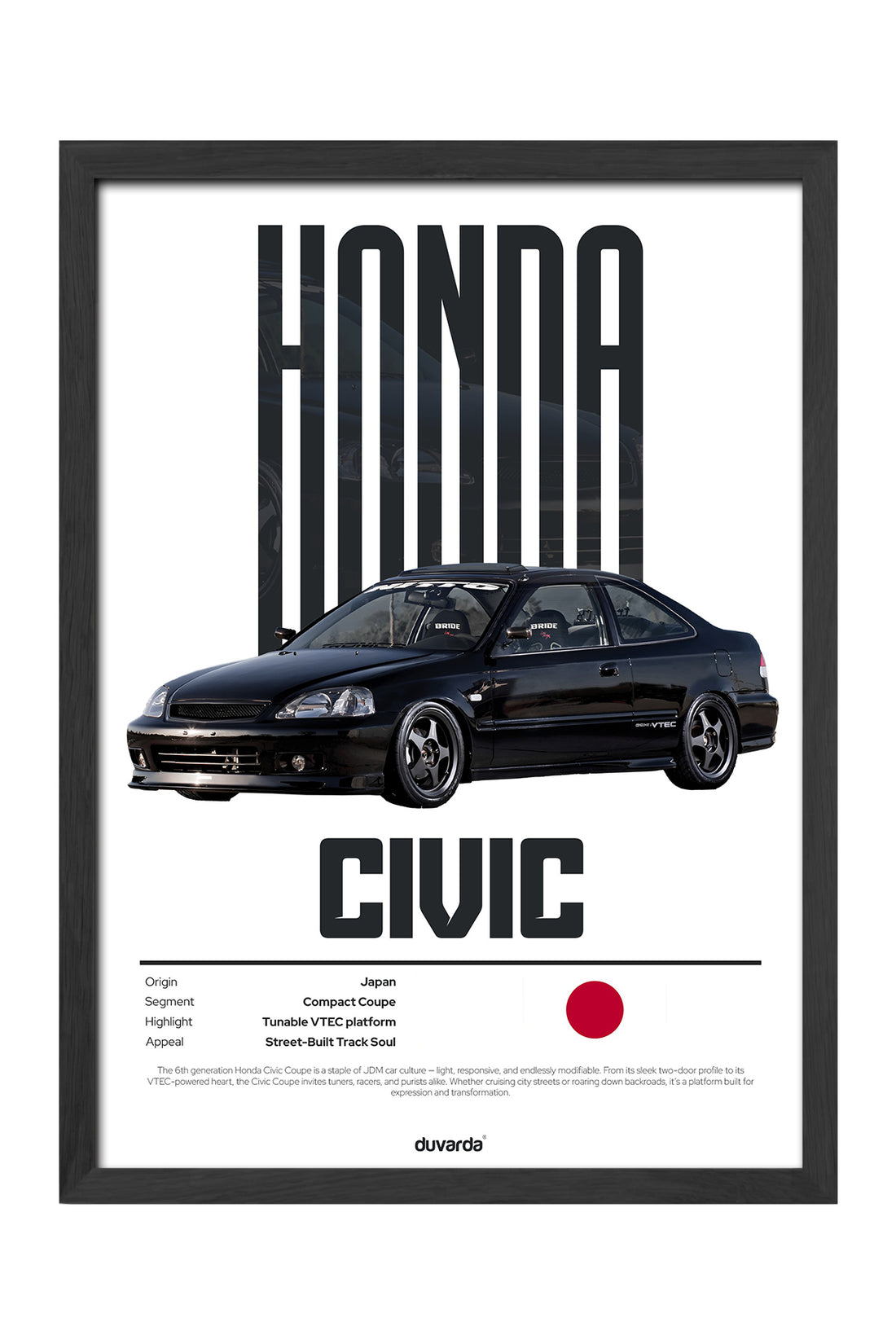 Honda Civic Araba - tablo