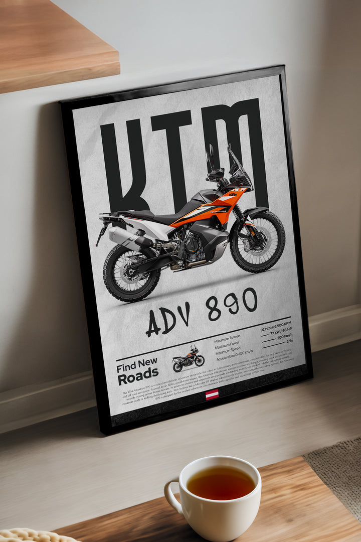 KTM ADV 890 Siyah