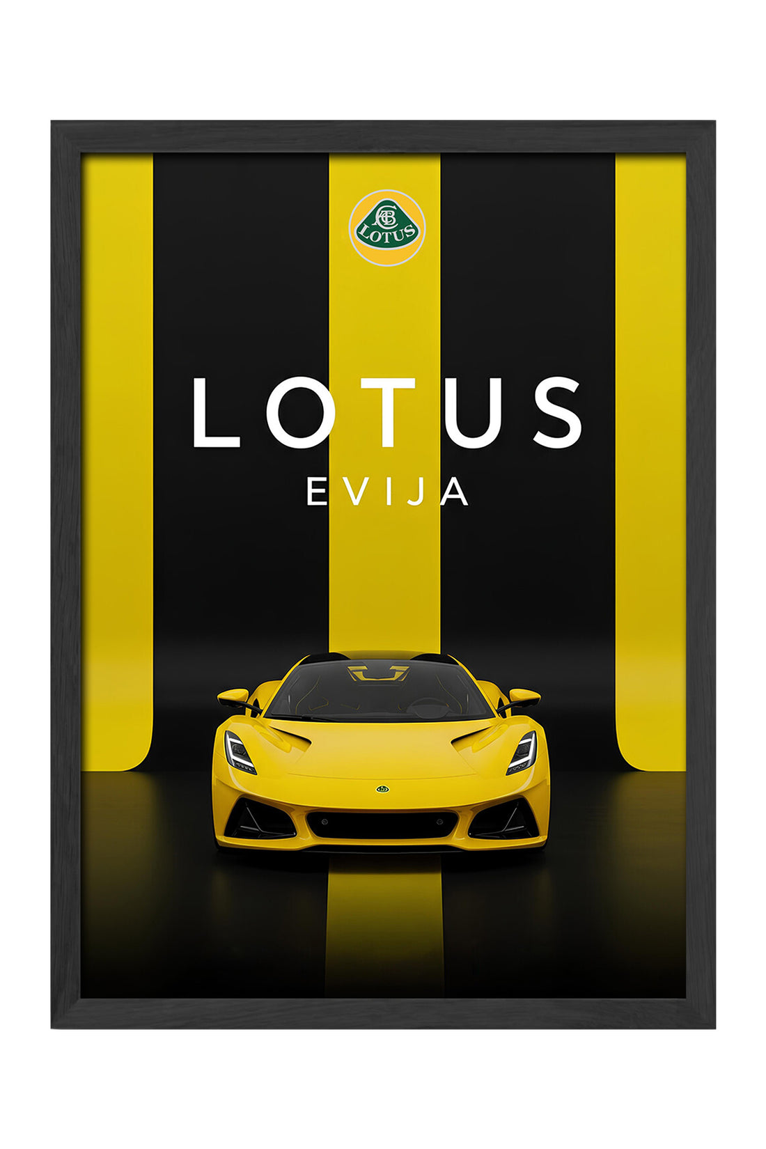 Lotus Evija - tablo