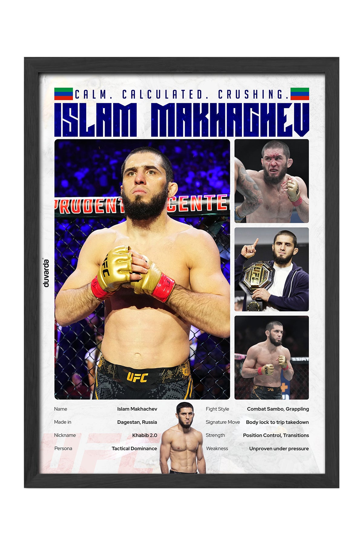 Islam Makhachev UFC - tablo