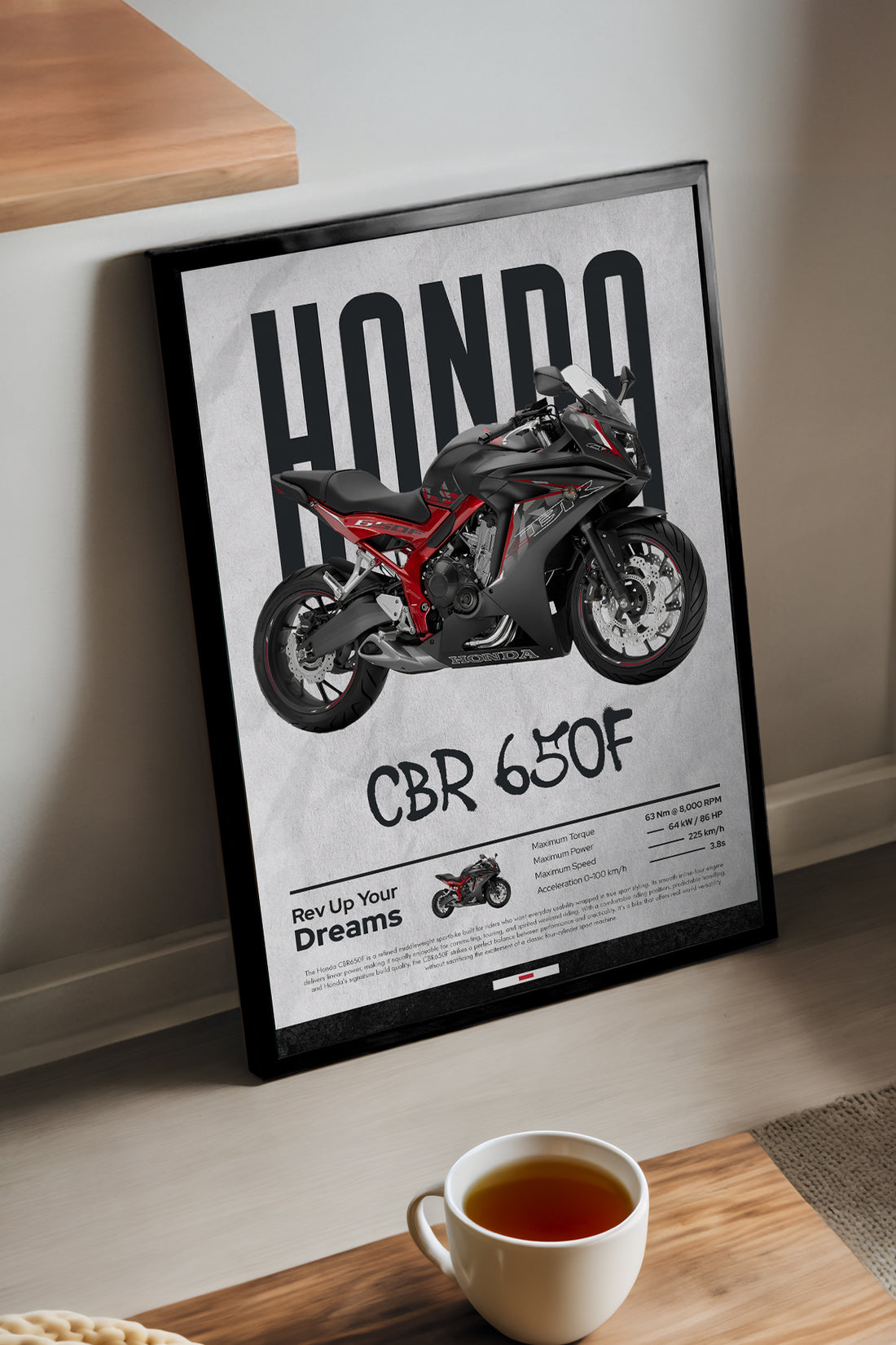 Honda CBR 650F Siyah