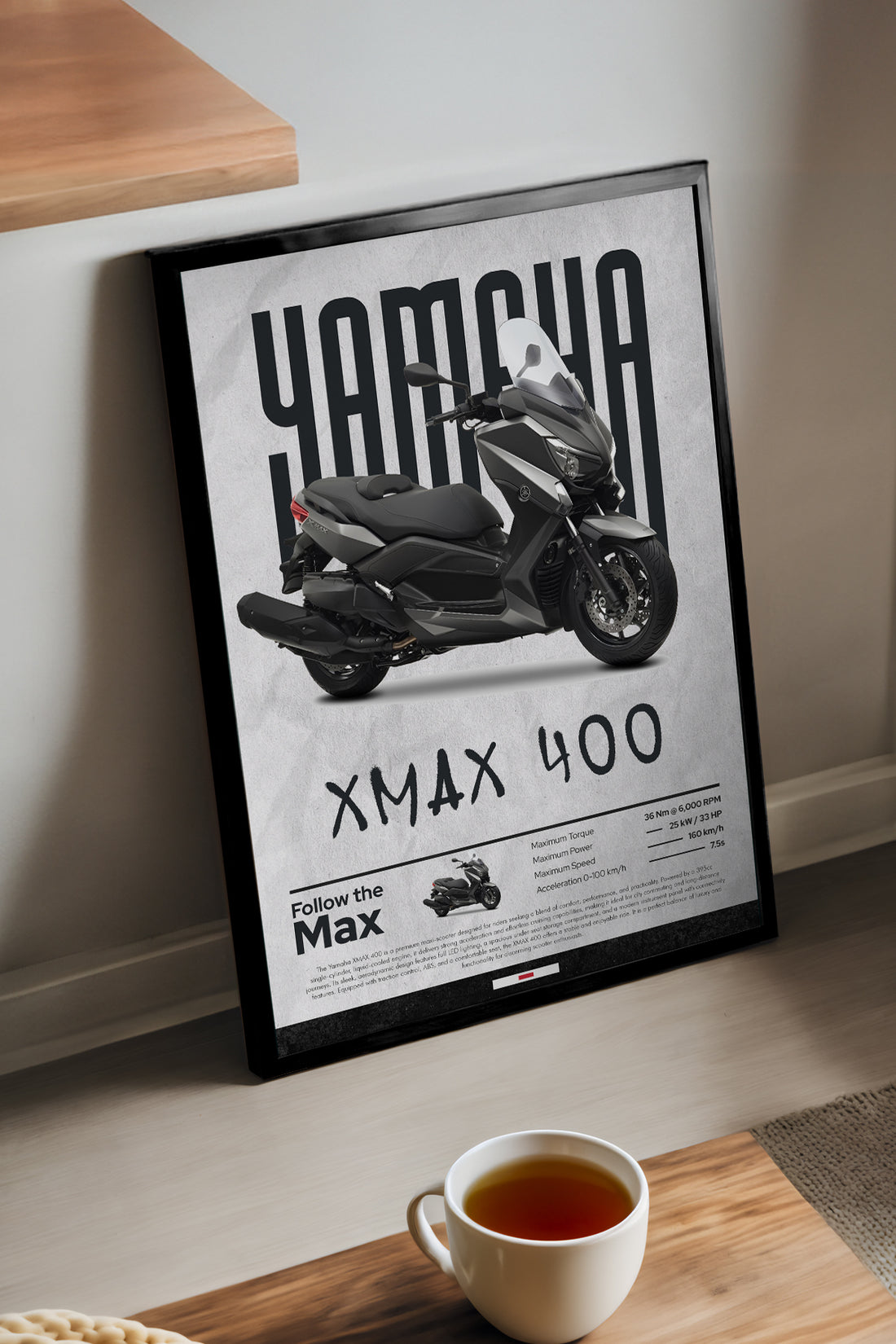 Yamaha XMAX 400 - tablo