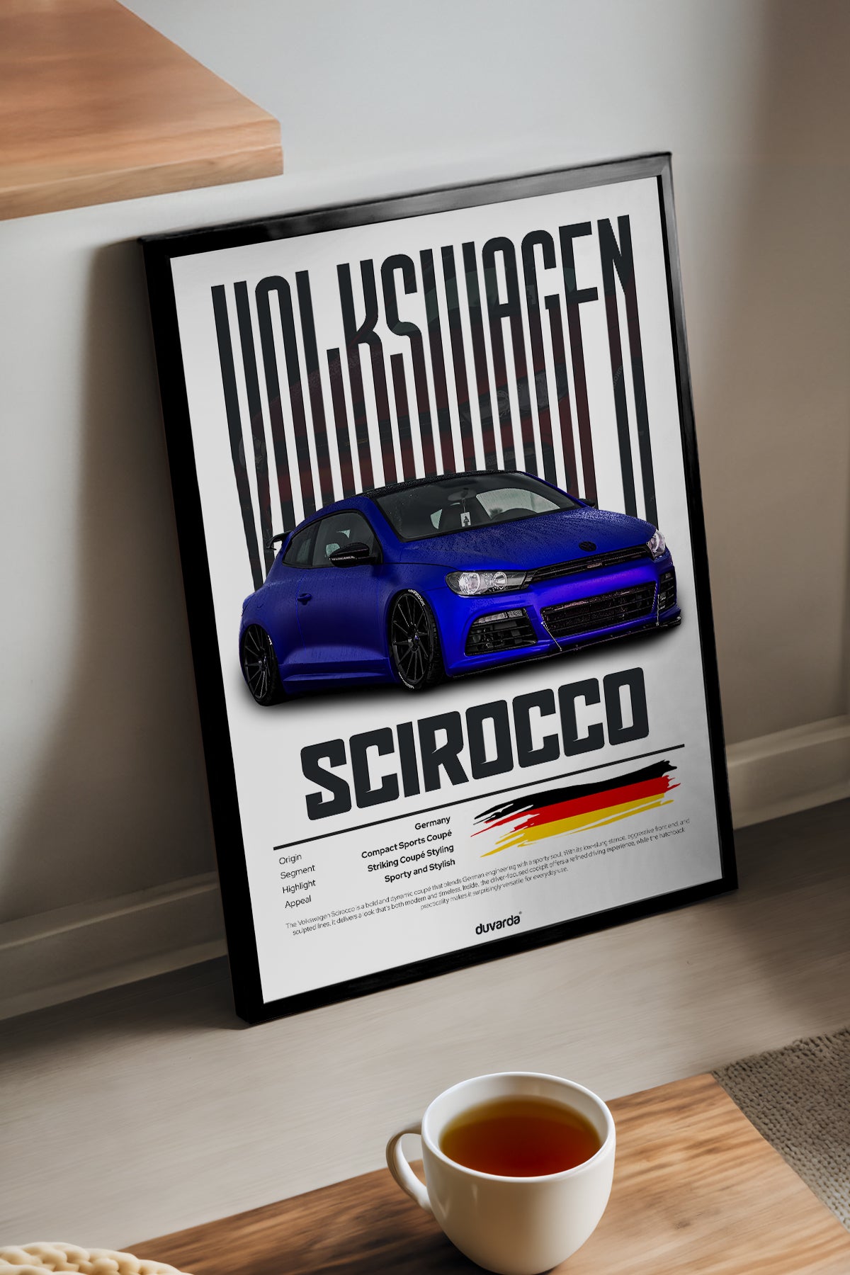 Volkswagen Scirocco - tablo
