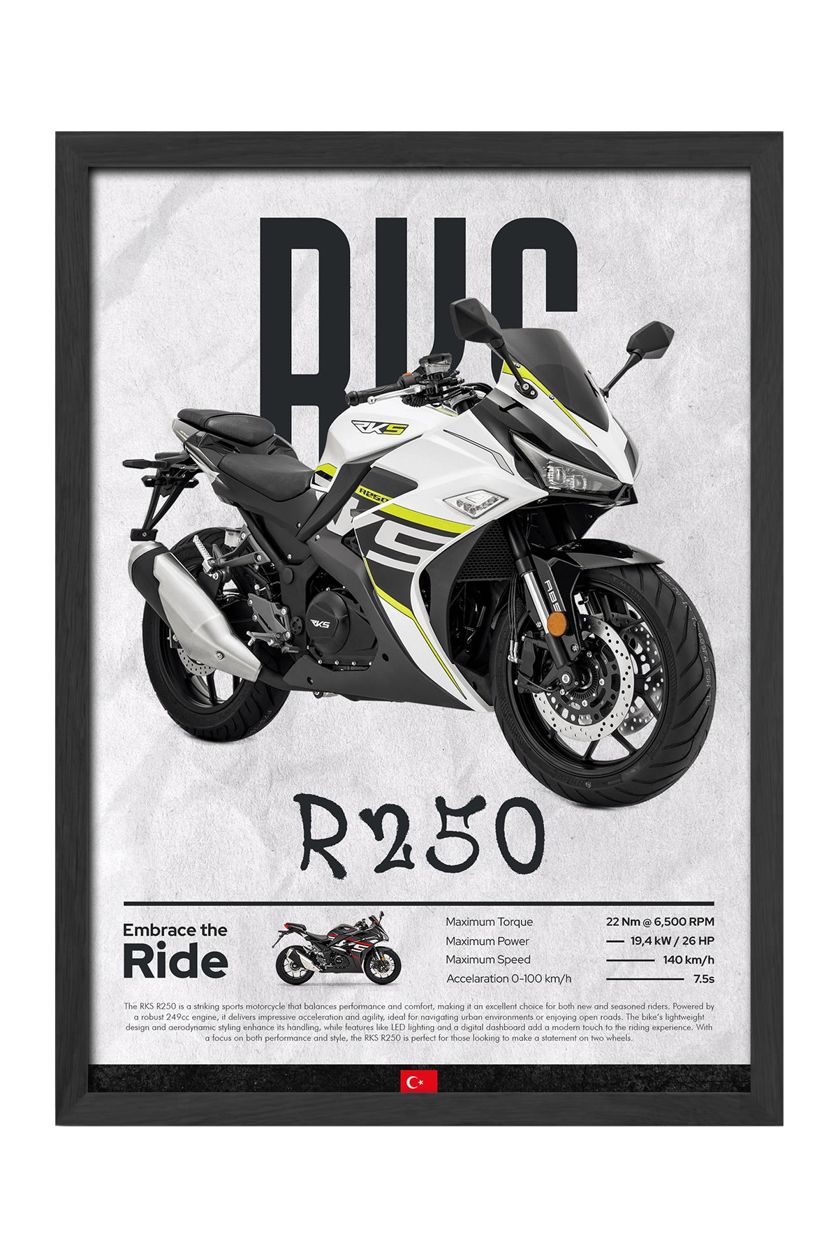 RKS R250 - tablo