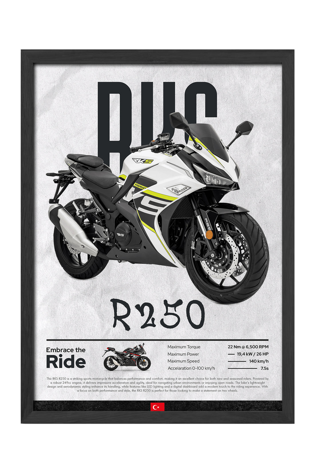 RKS R250 - tablo