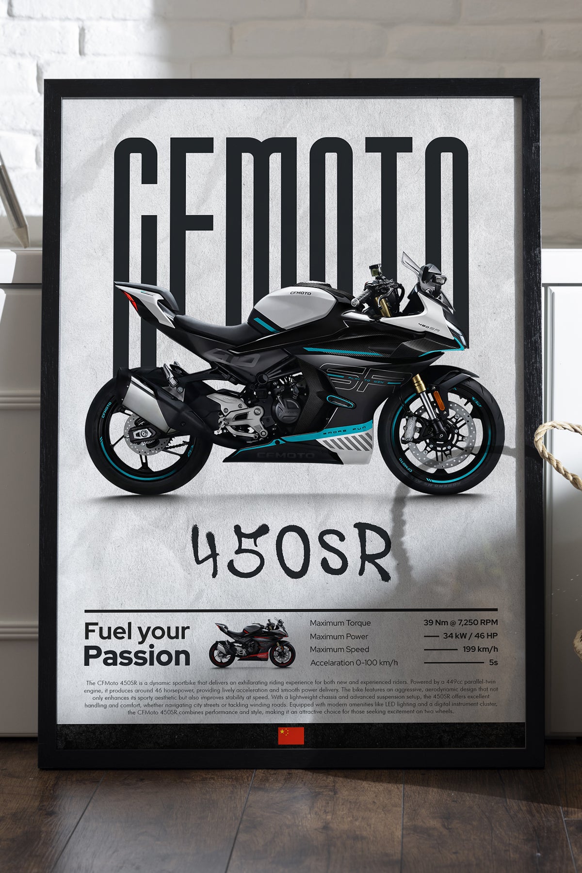 CFMOTO 450 SR Beyaz