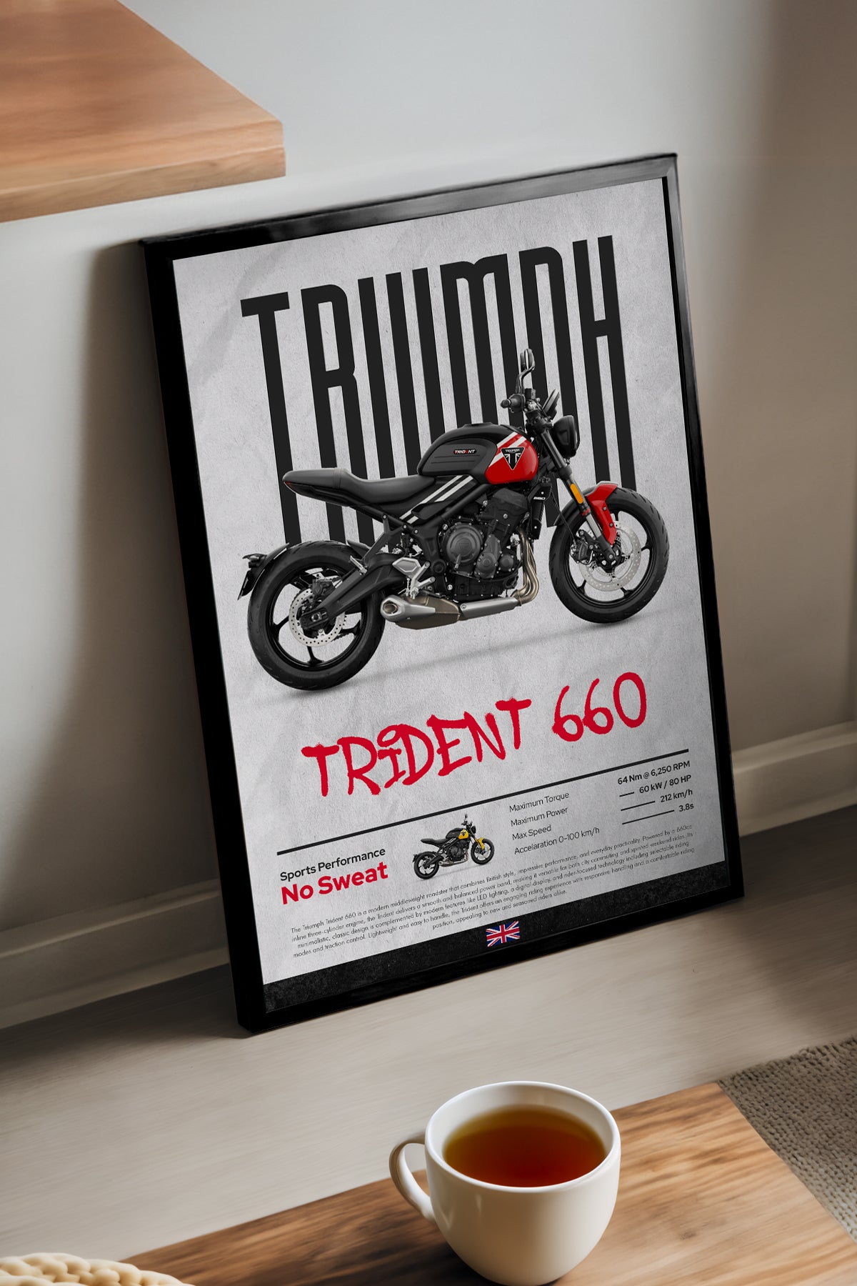 Triumph Trident - tablo