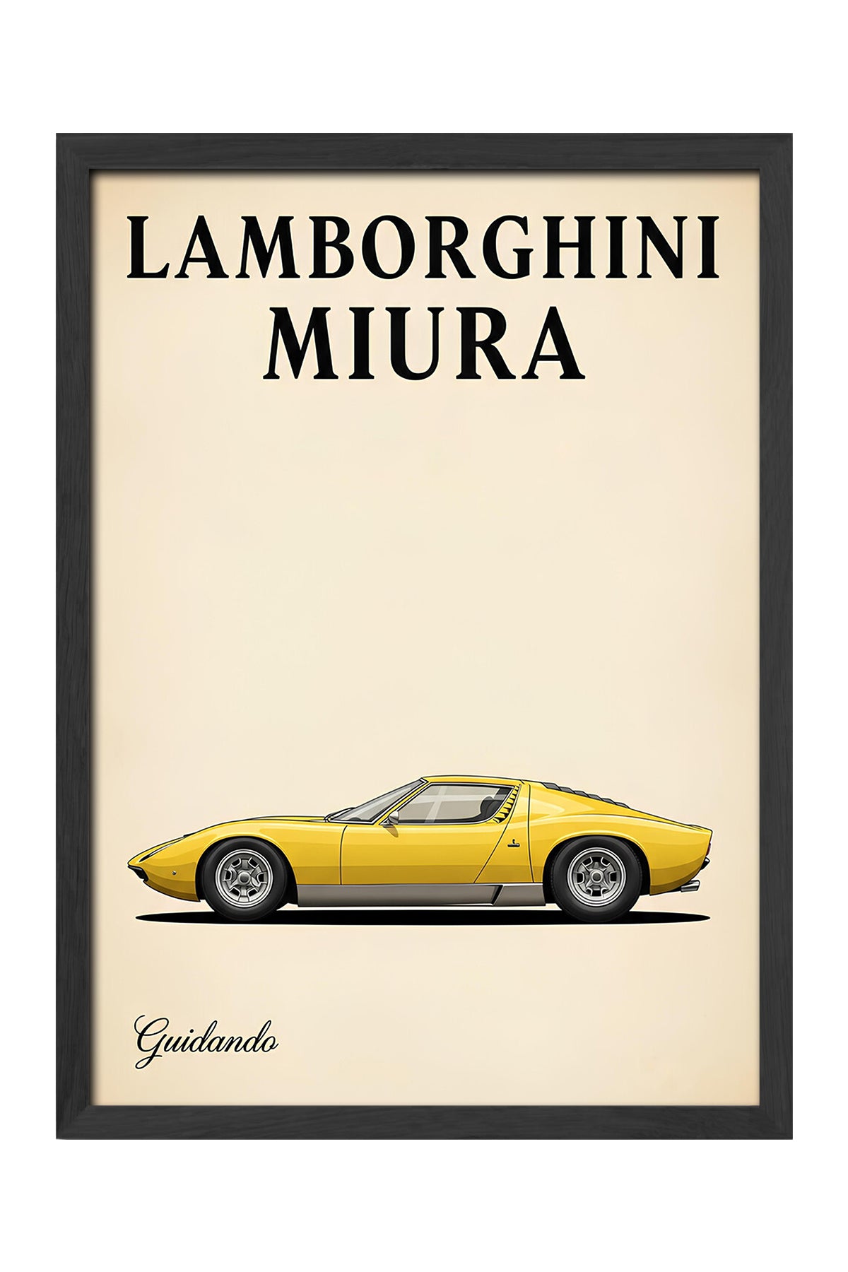 Lamborghini Miura - tablo