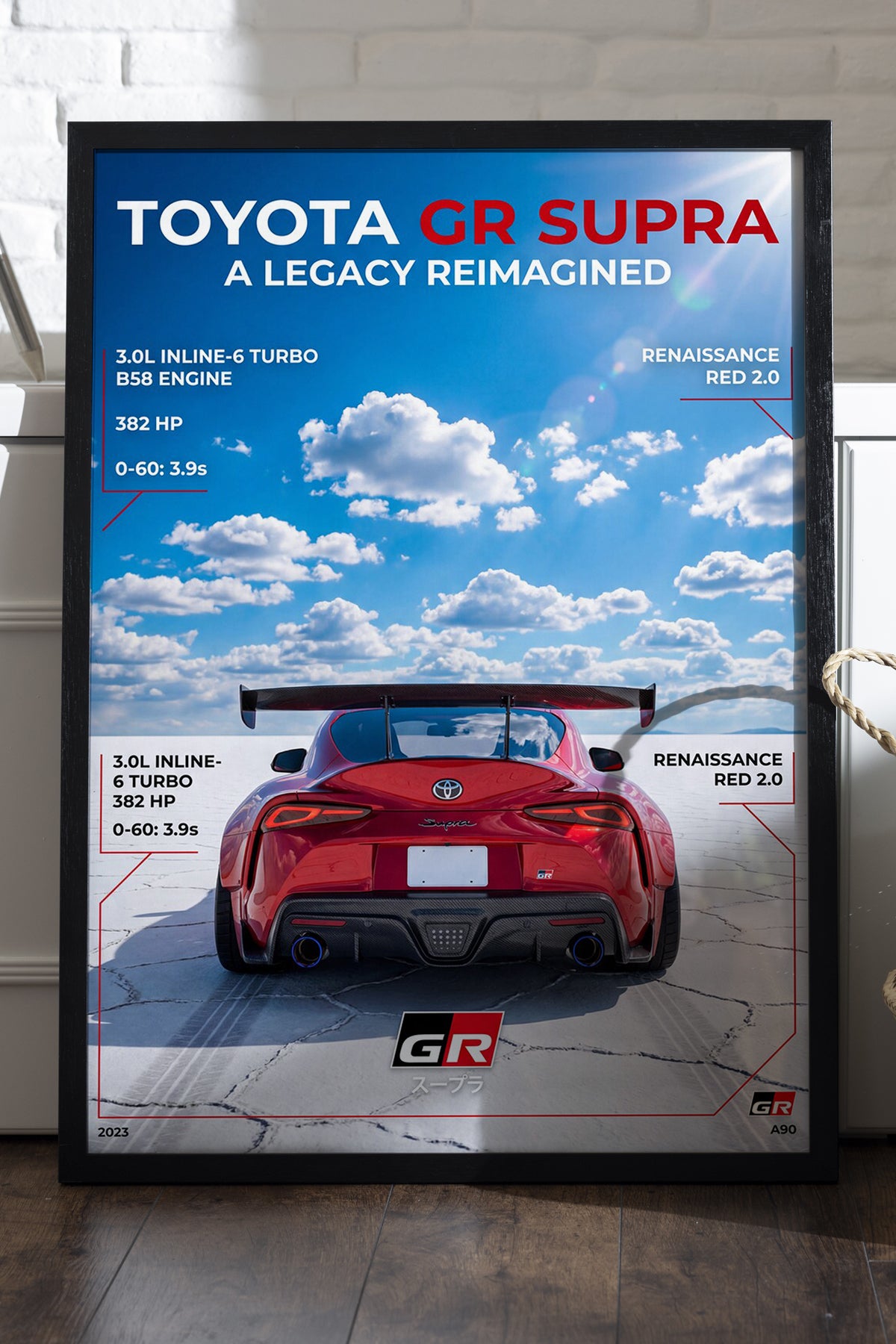 Toyota GR Supra - tablo
