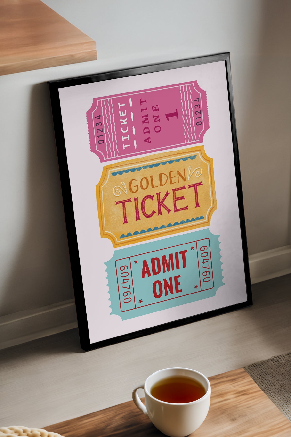 Golden Ticket - tablo