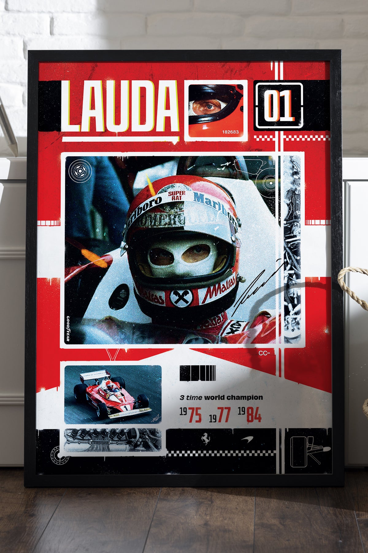 Niki Lauda Formula 1 - tablo