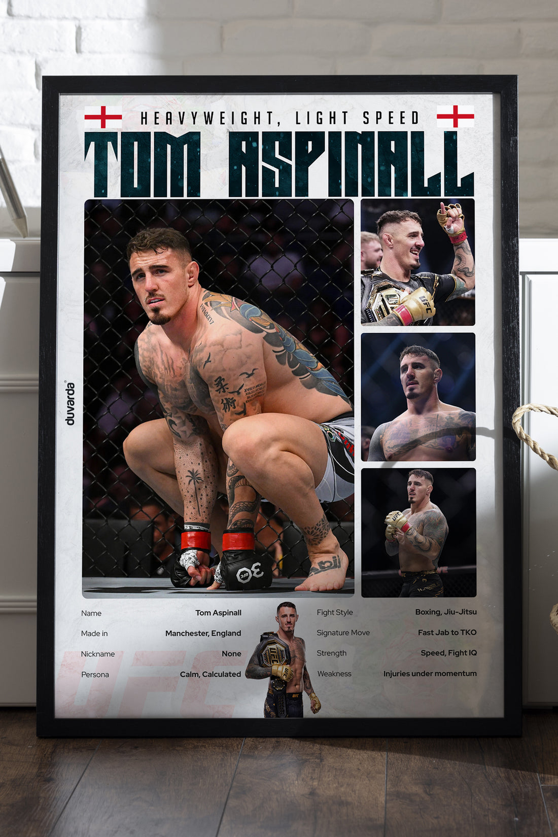 Tom Aspinall - tablo