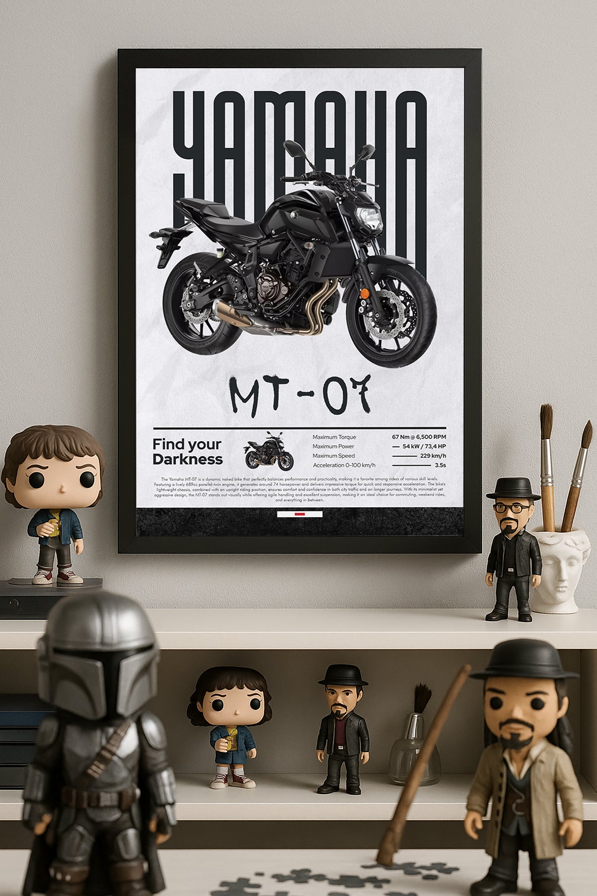 Yamaha MT-07 - tablo