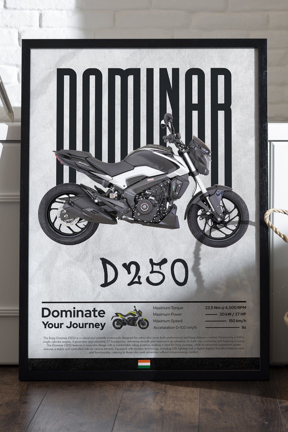 Bajaj Dominar 250 Gri