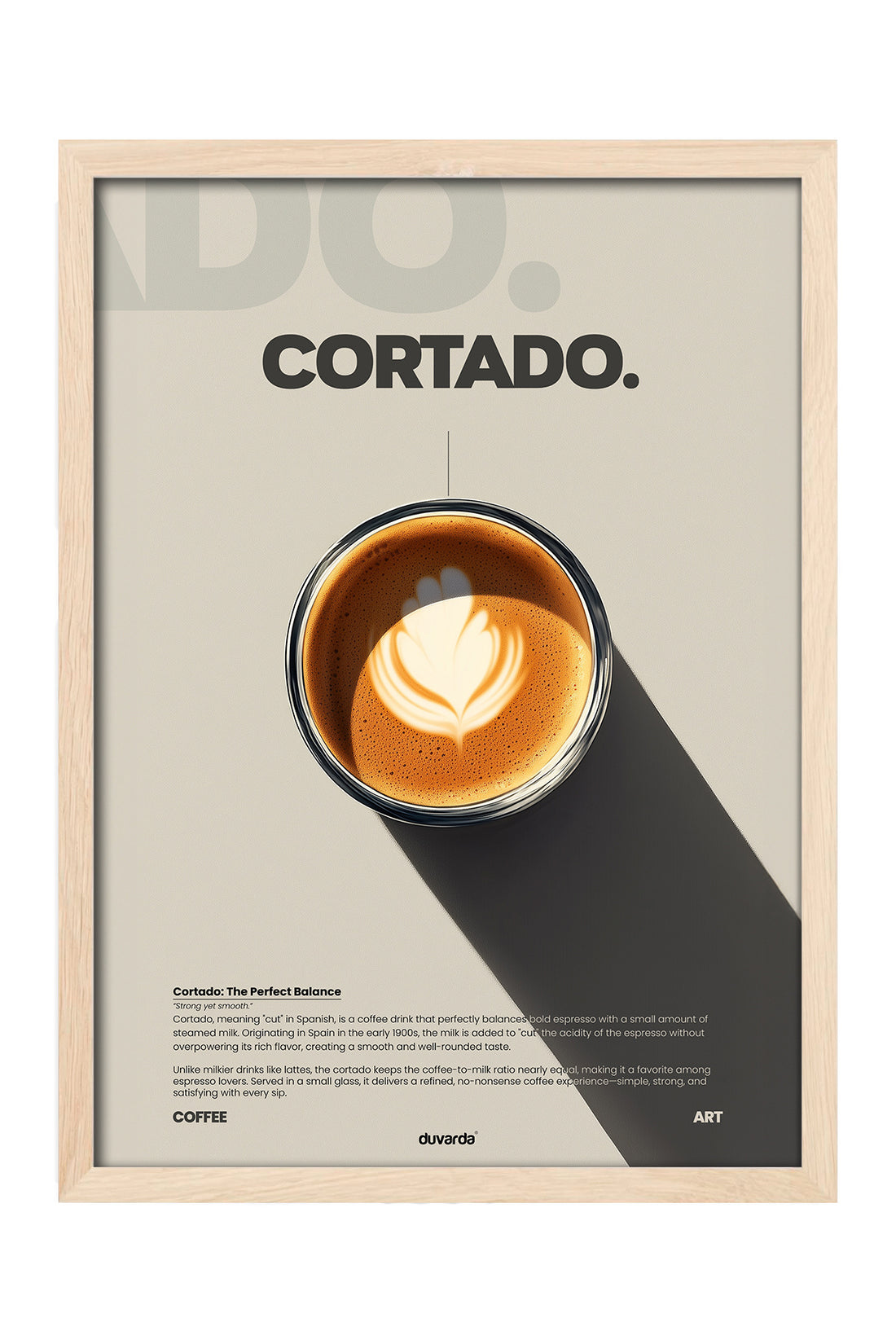 Cortado Kahve - tablo