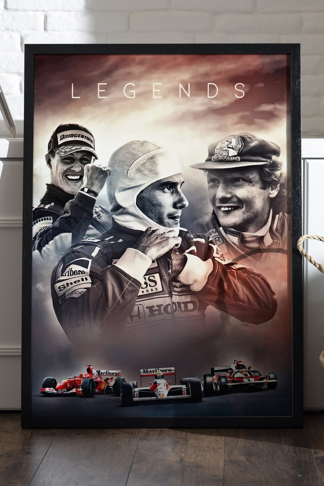 Formula 1 Efsaneler - tablo