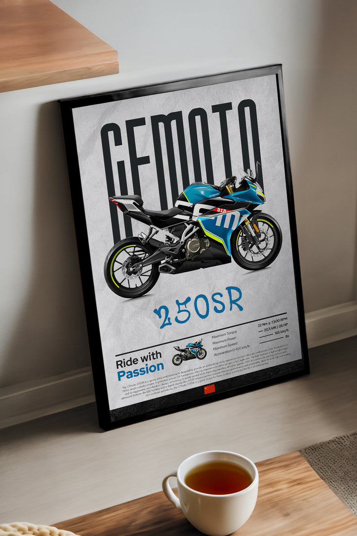 CFMOTO 250 SR Mavi