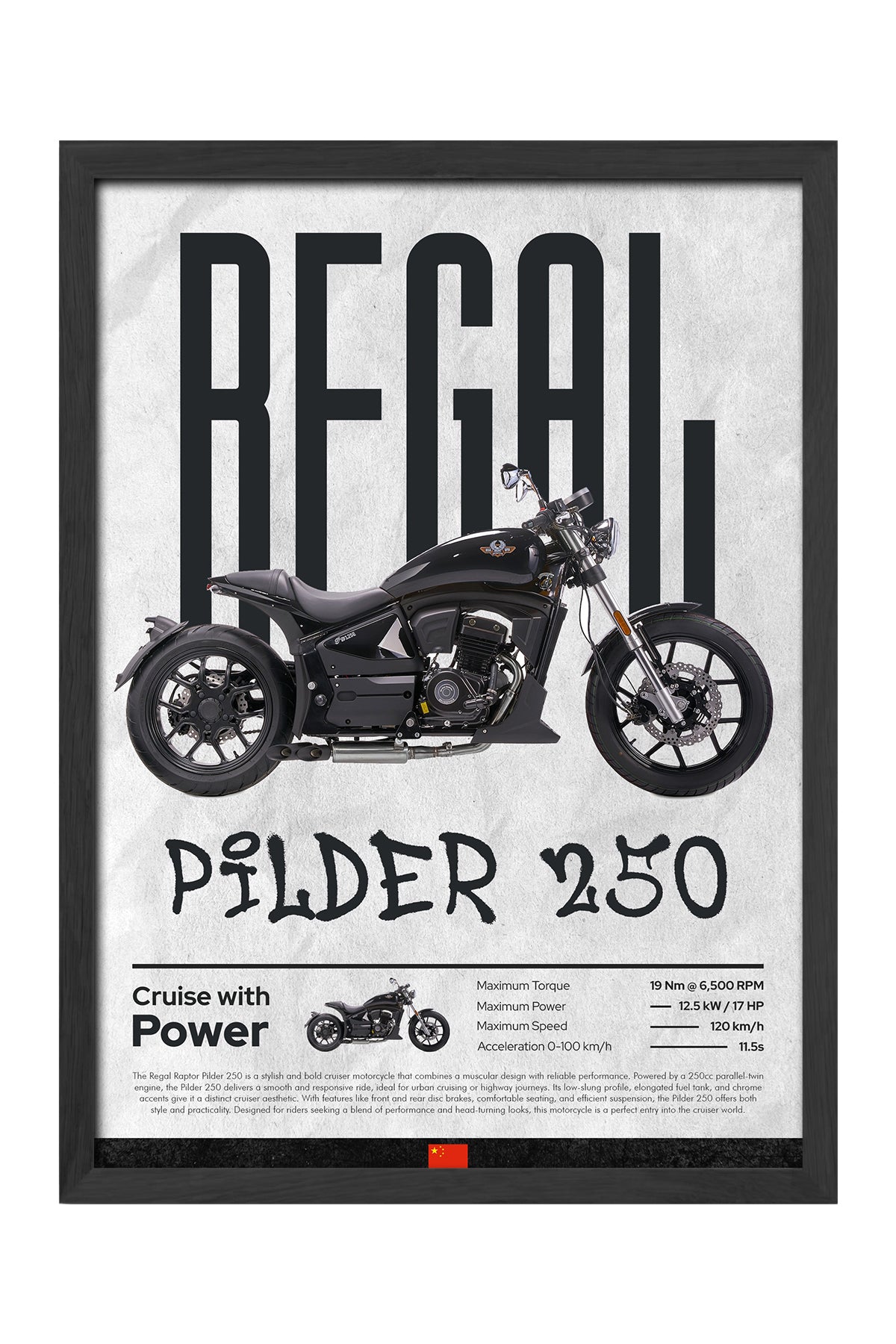 Regal Raptor Pilder 250 - tablo