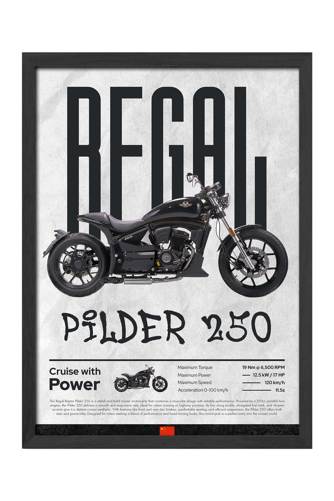 Regal Raptor Pilder 250 - tablo