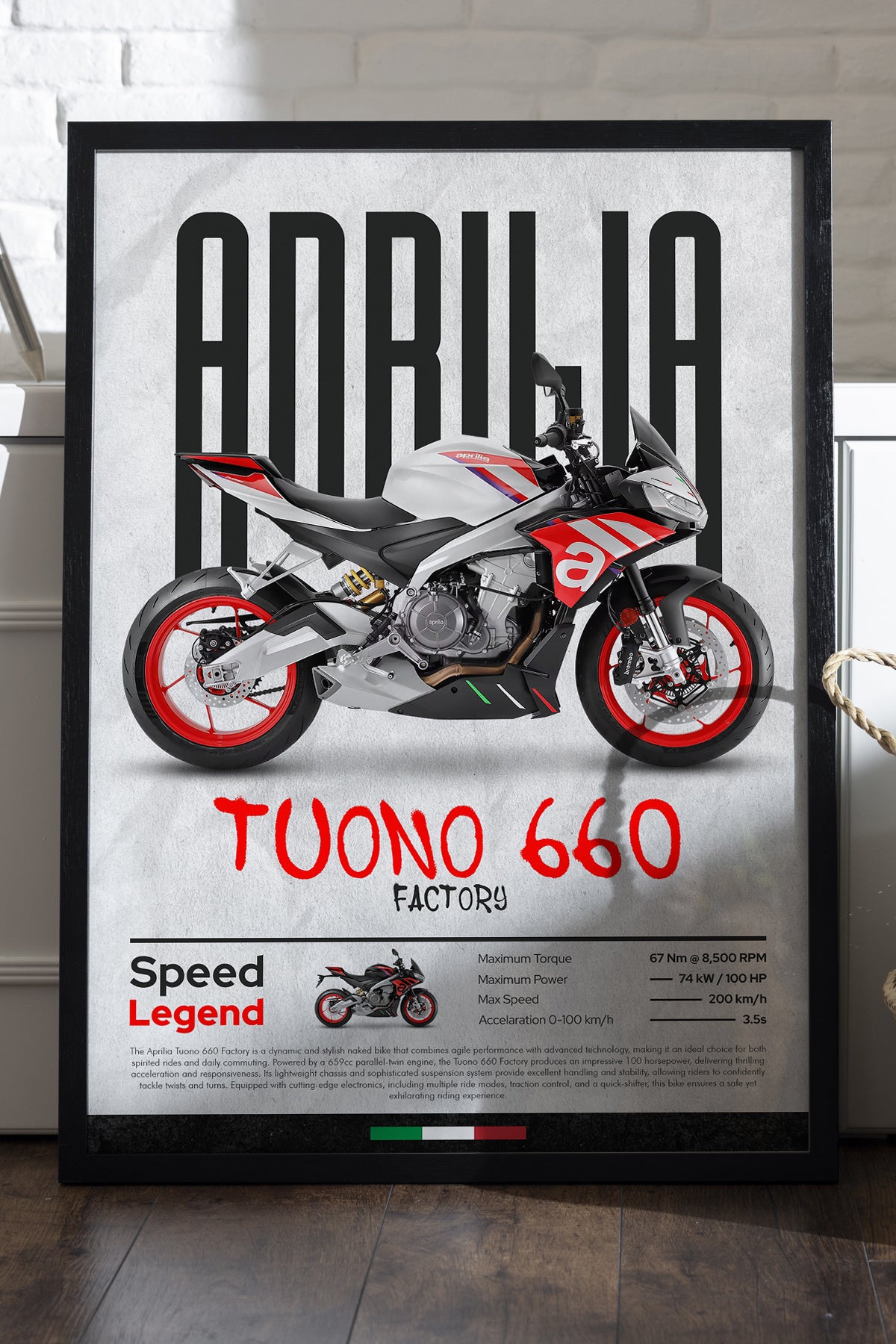 Aprilia Tuono 660 Factory Factory - tablo