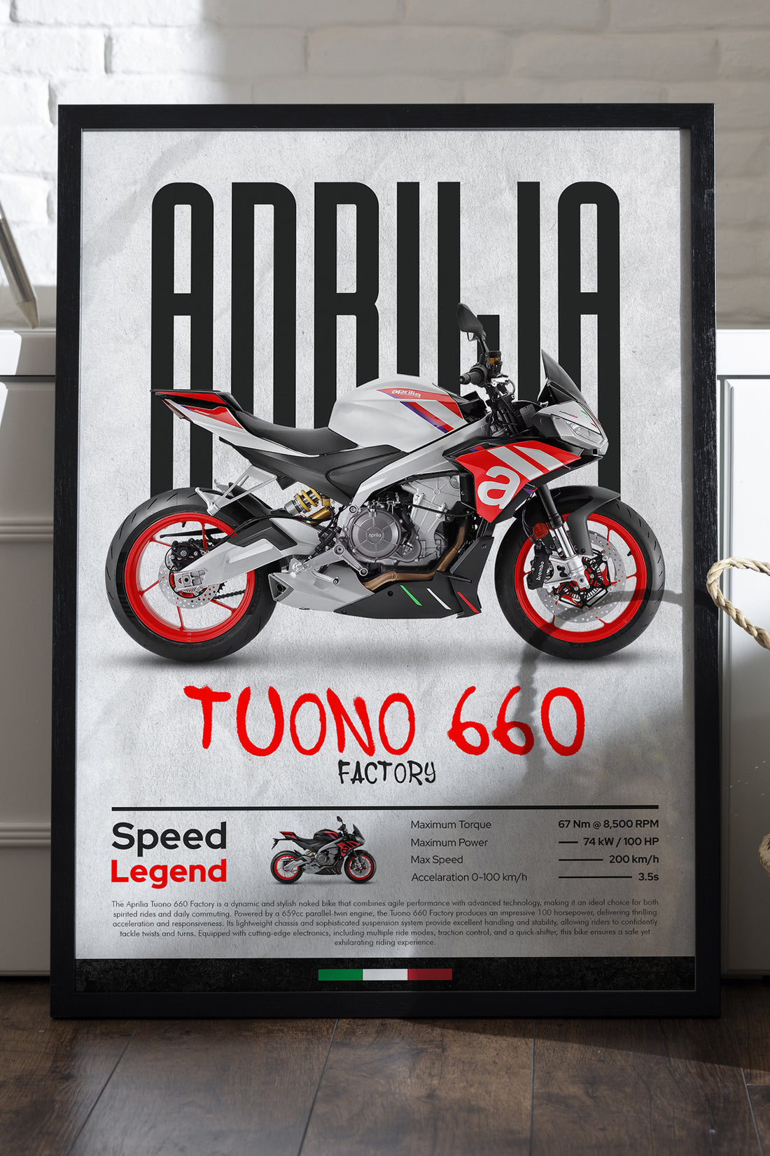 Aprilia Tuono 660 Factory Factory - tablo