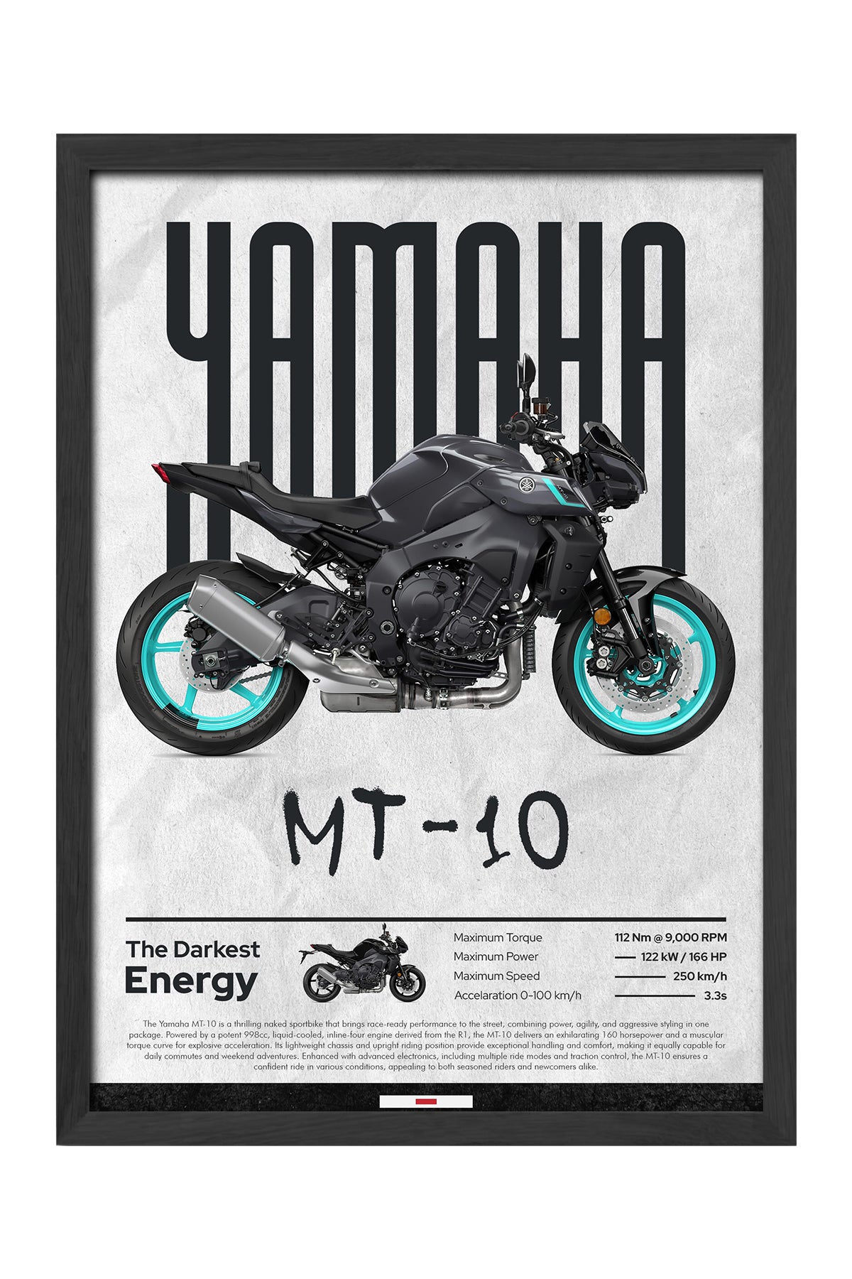 Yamaha MT-10 Gri