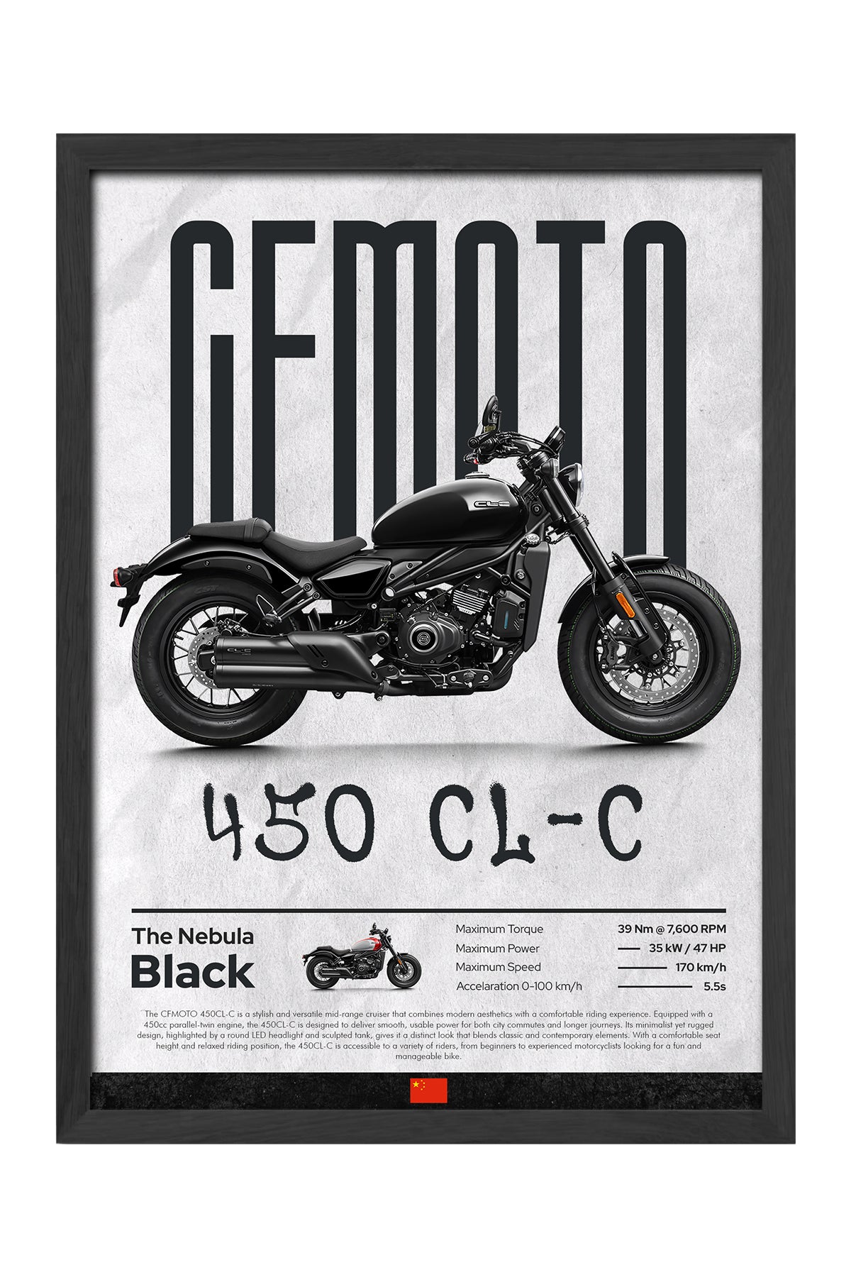 CFMOTO 450 CL-C Siyah