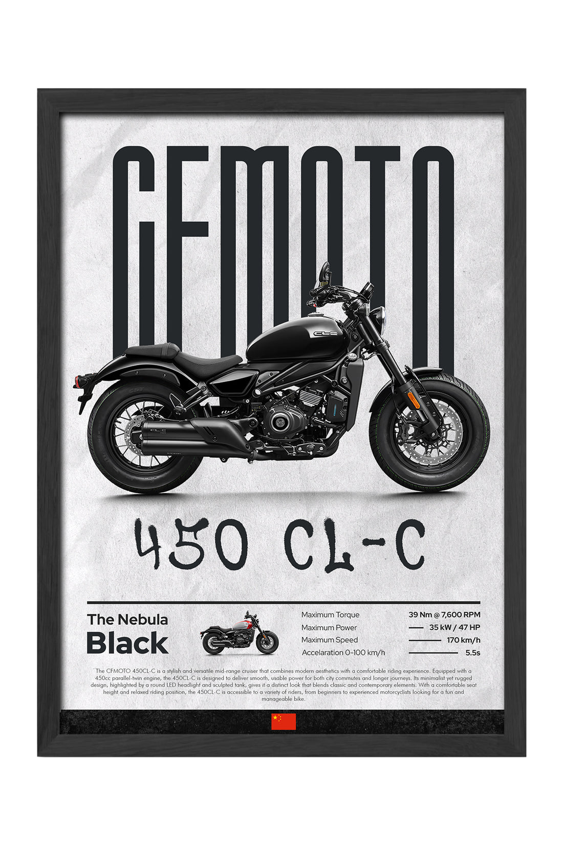 CFMOTO 450 CL-C Siyah