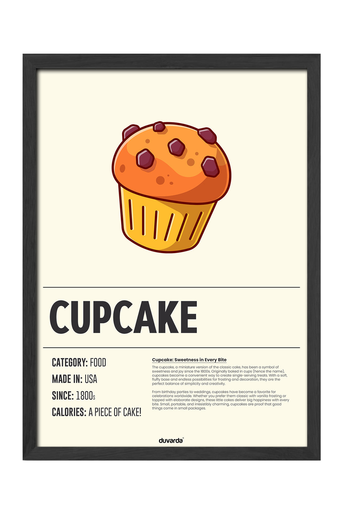 Cupcake Siyah