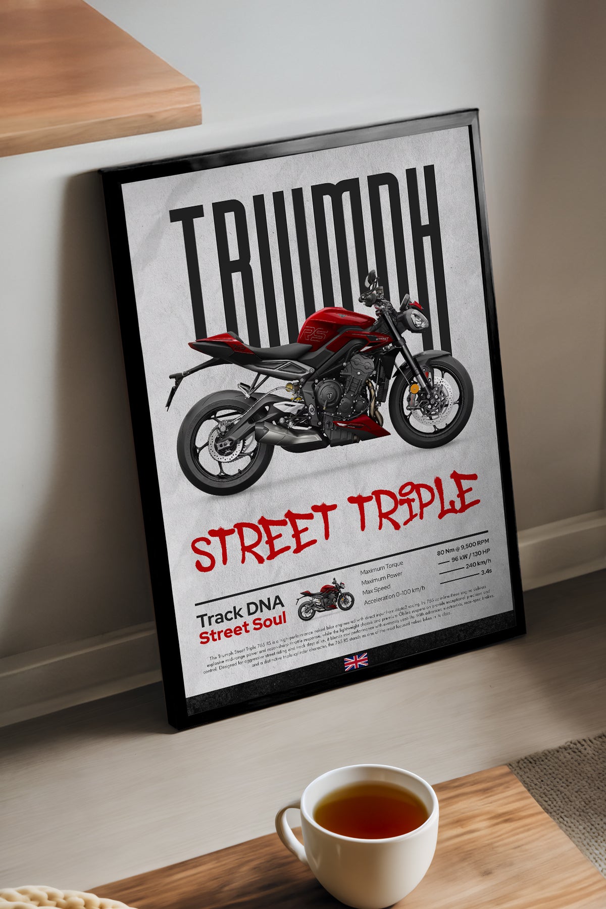 Triump Street Triple Kırmızı