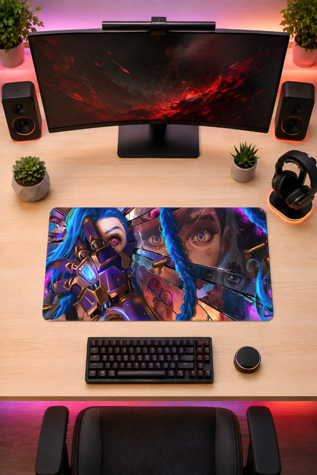League of Legends Jinx - mousepad