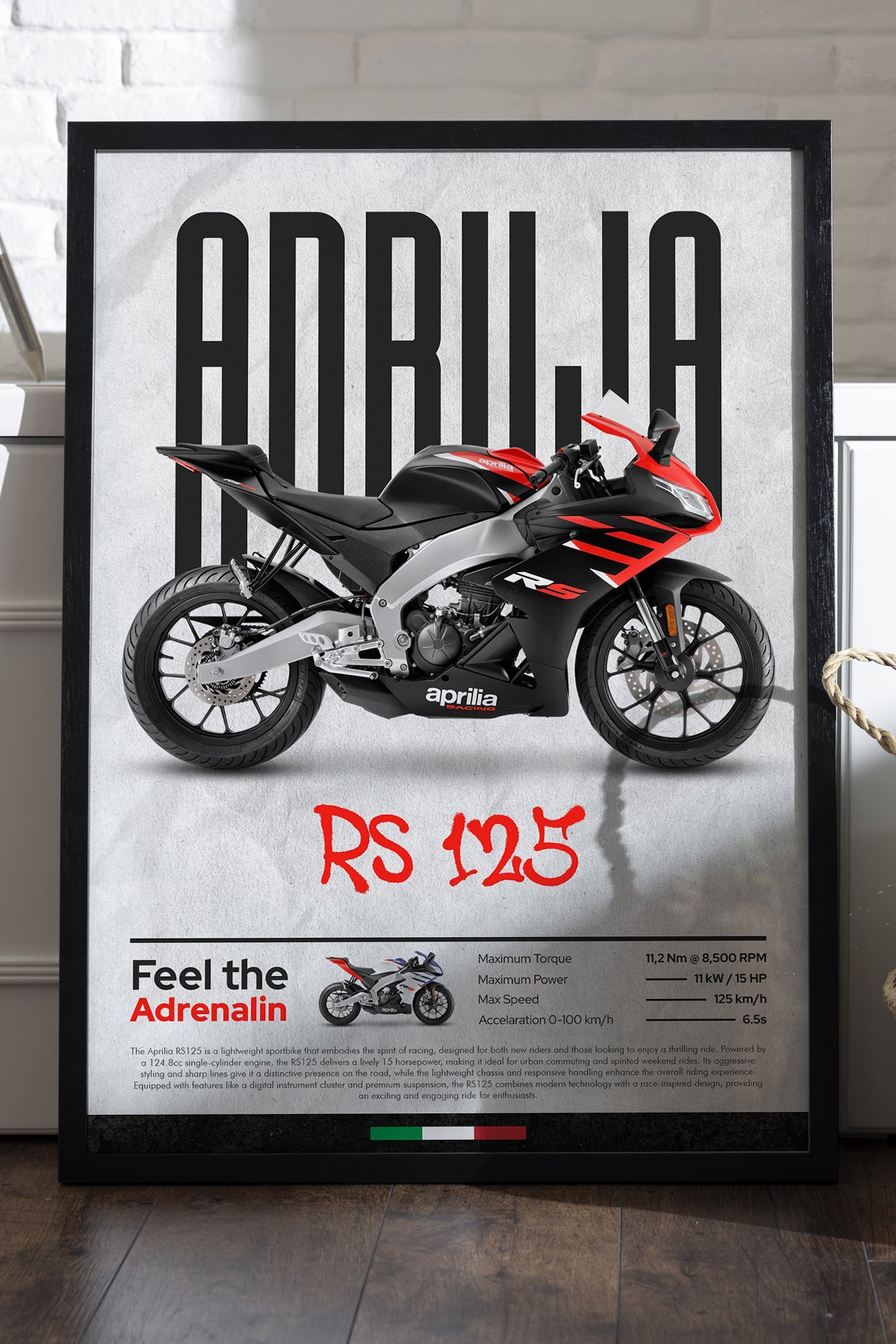 Aprilia RS 125 Kırmızı