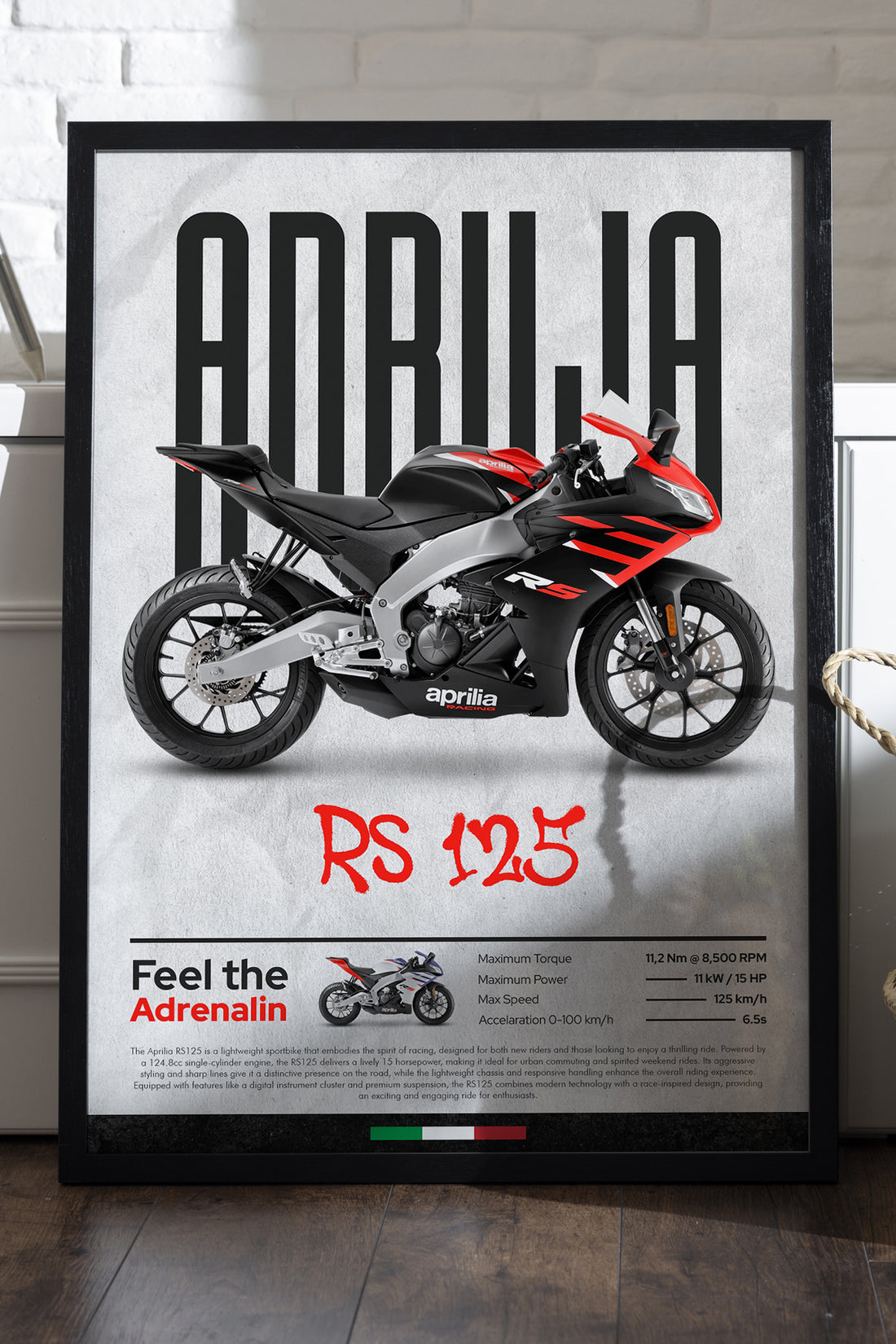 Aprilia RS 125 Kırmızı