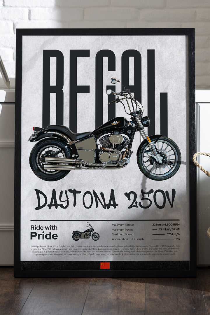 Regal Daytona 250V - tablo