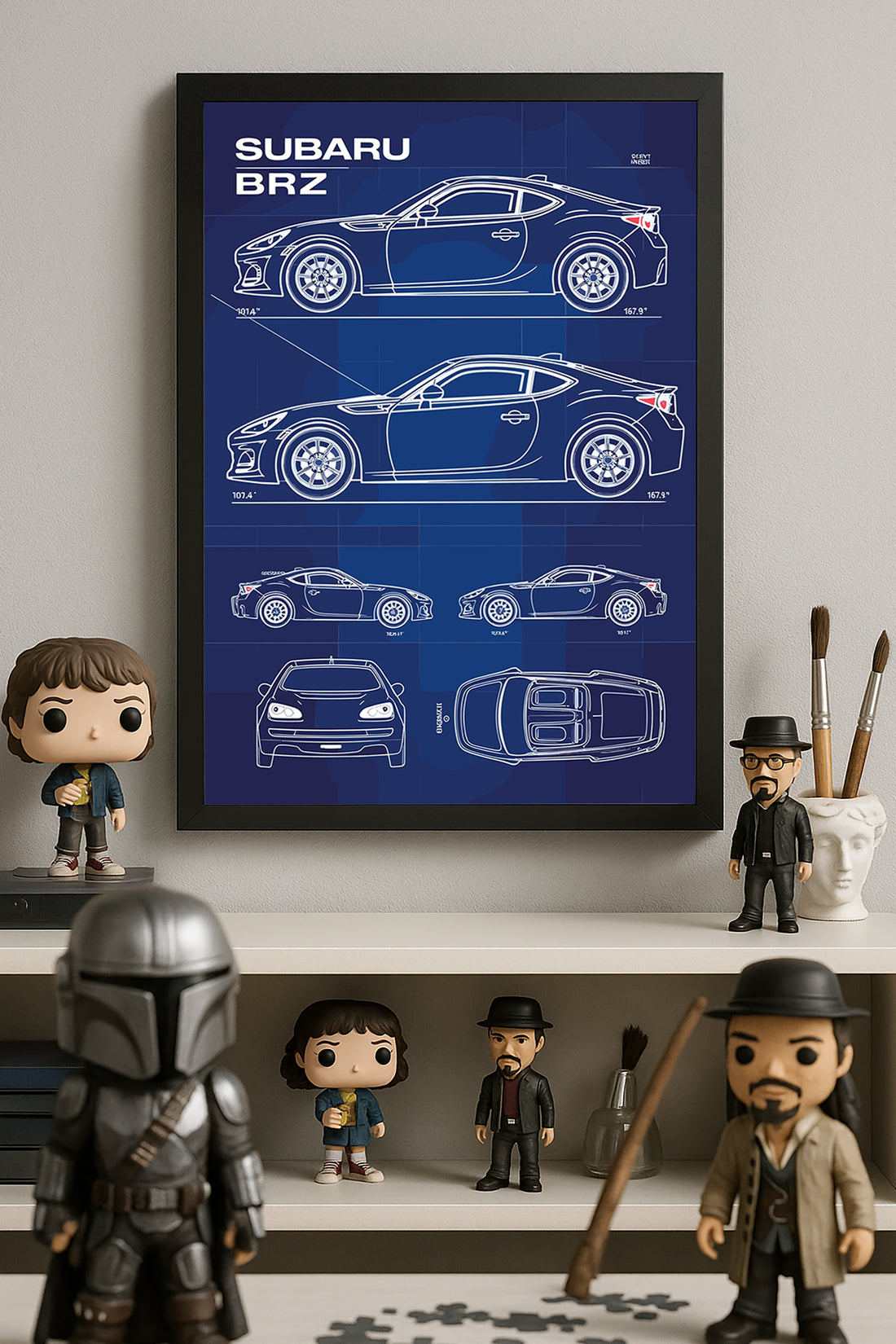 Subaru BRZ - tablo