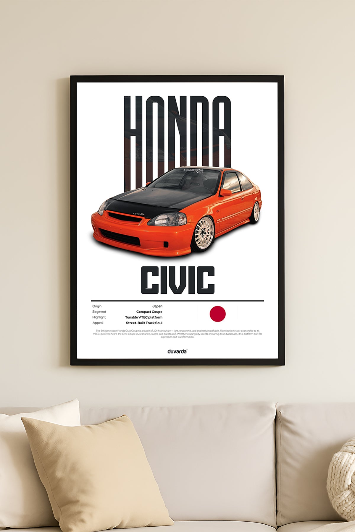 Honda Civic Araba - tablo