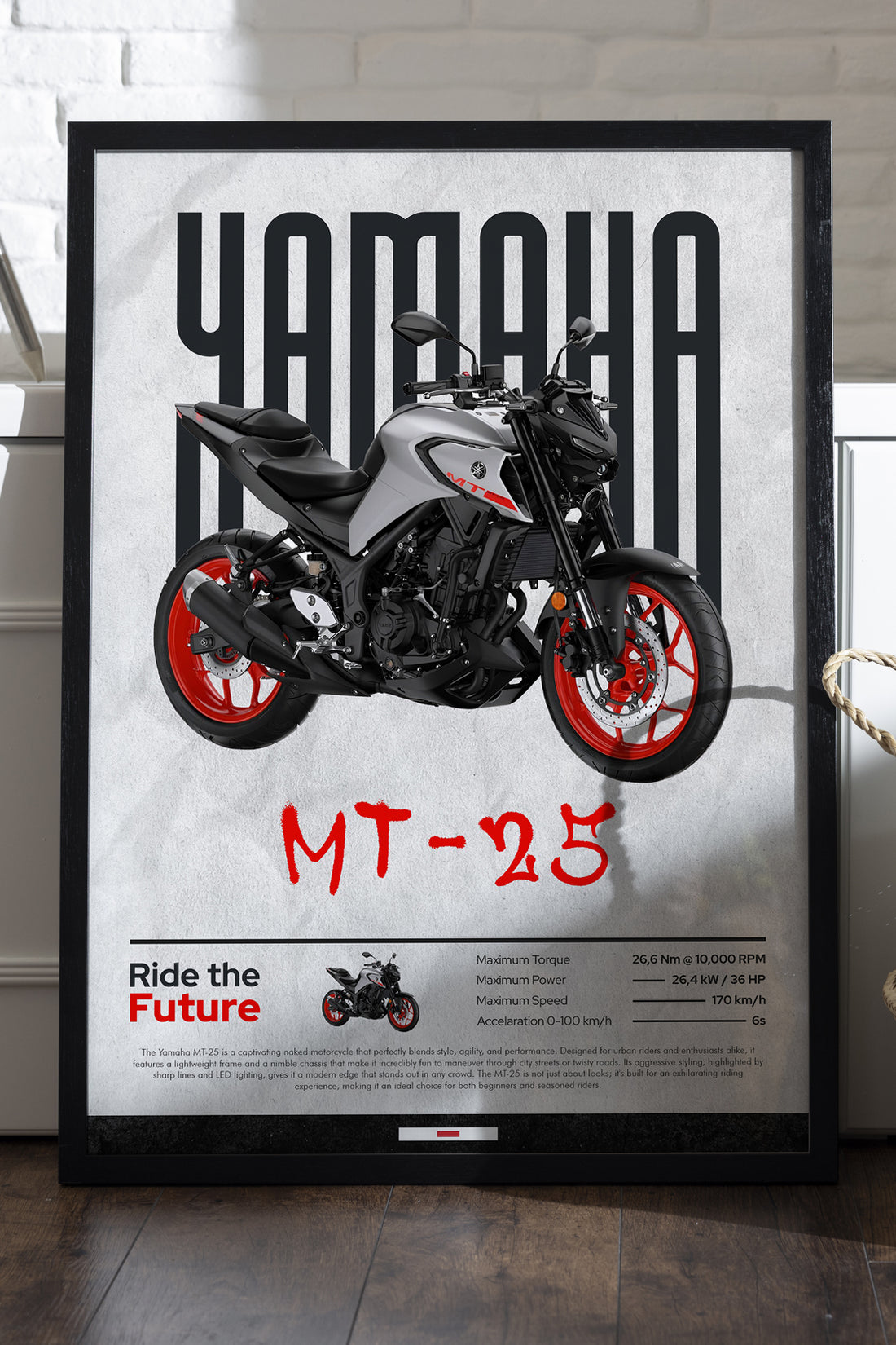Yamaha MT-25 Beyaz