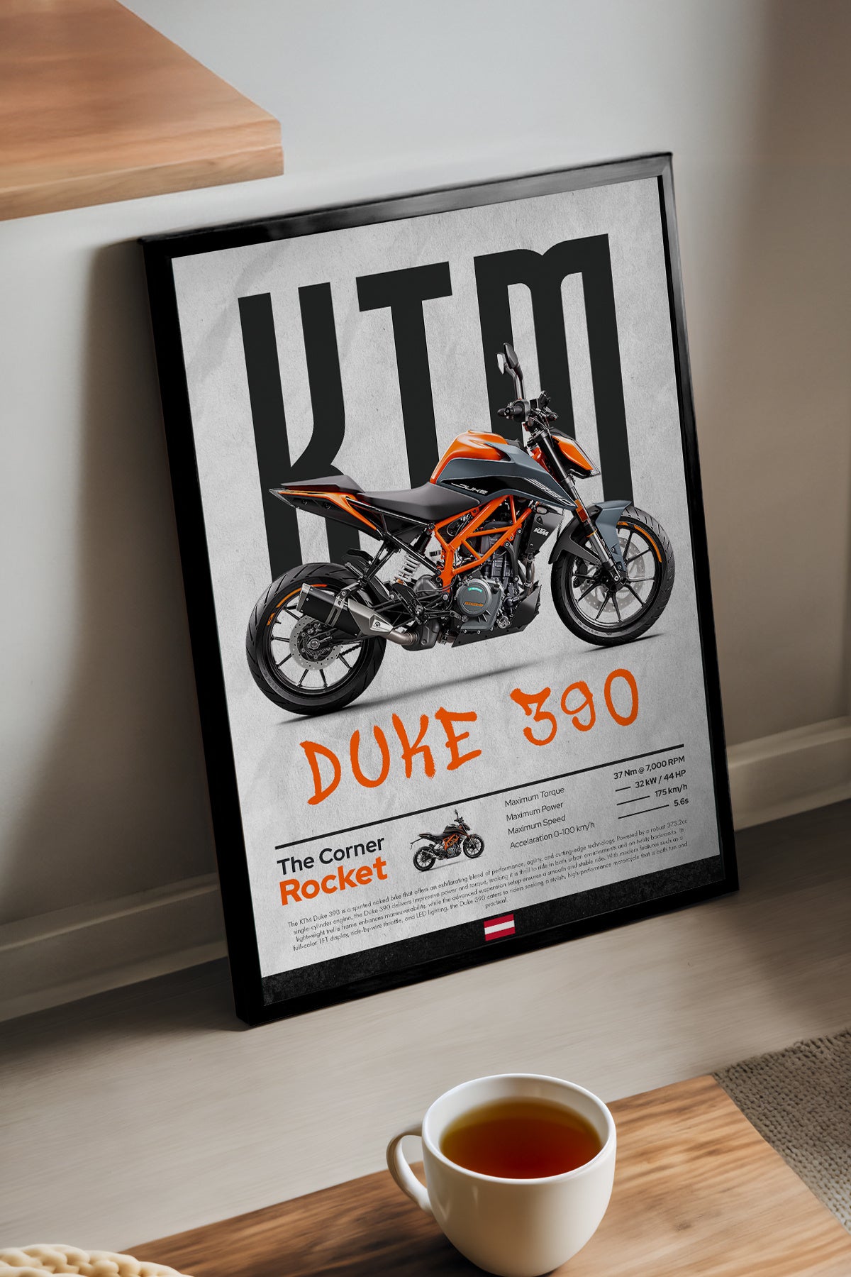 KTM Duke 390 Gri