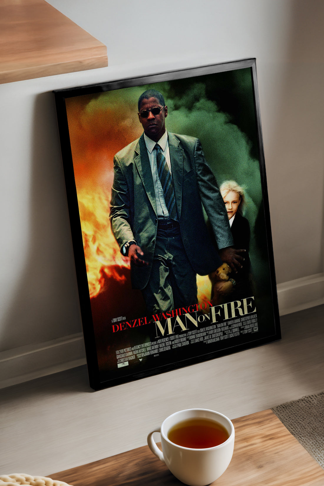 Man on Fire Gazap Ateşi - tablo