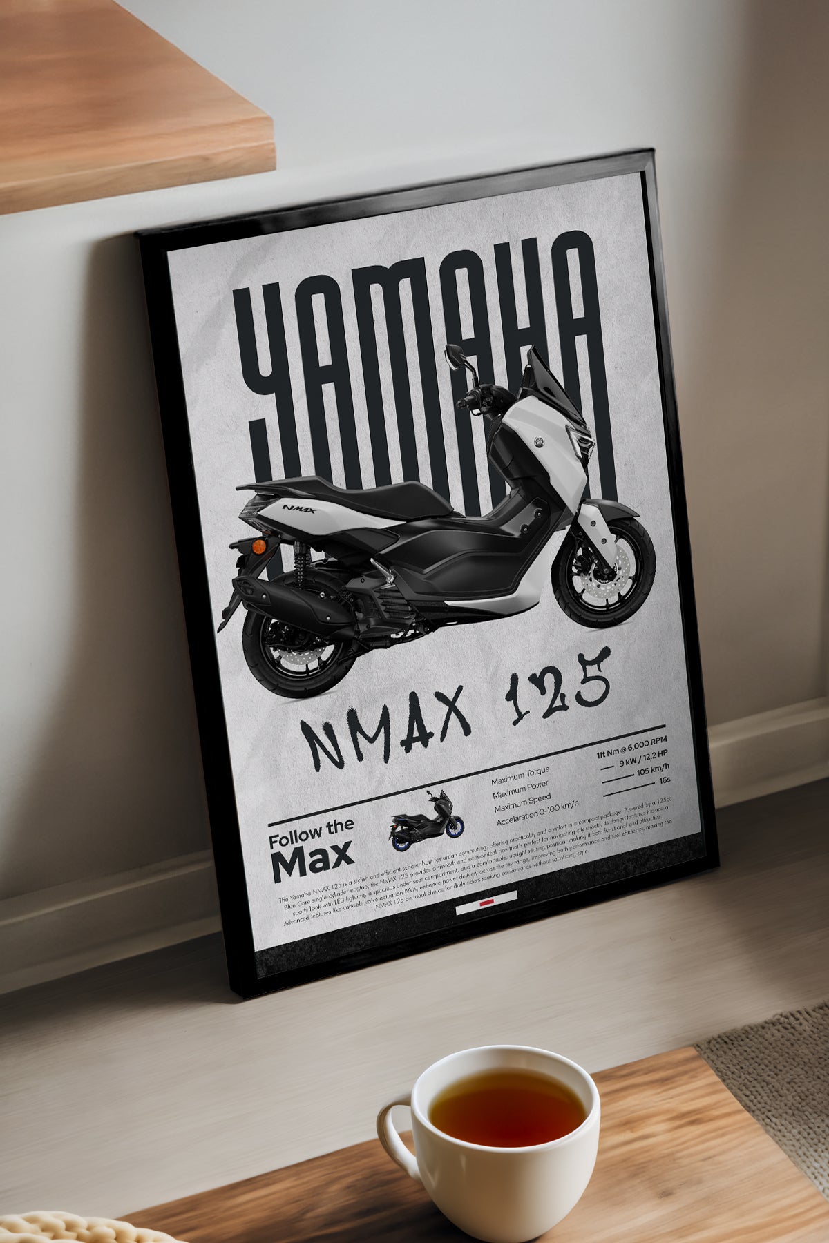 NMAX 125 - tablo