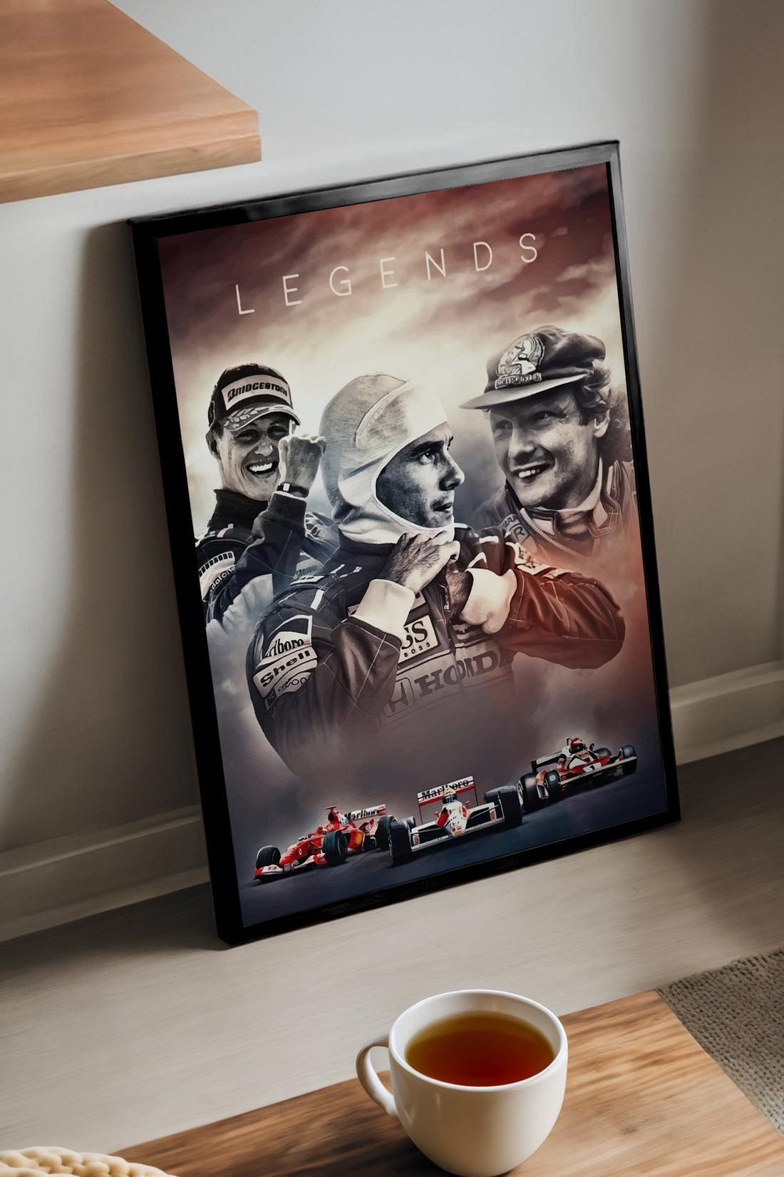 Formula 1 Efsaneler - tablo