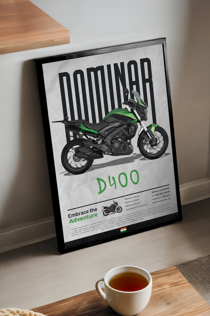 Bajaj Dominar 400 Yeşil