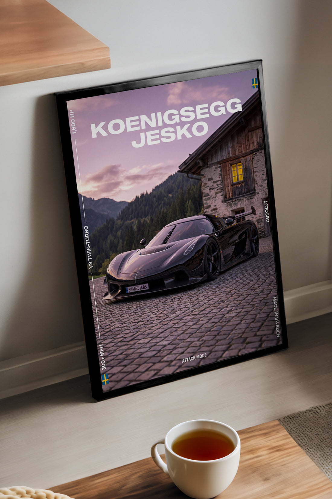 Koenigsegg Jesko - tablo