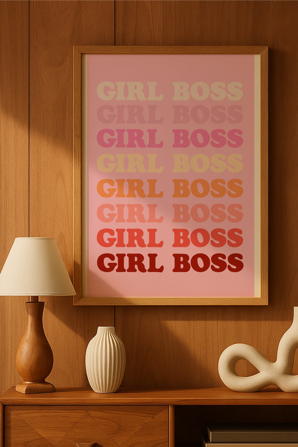 Girl Boss - tablo