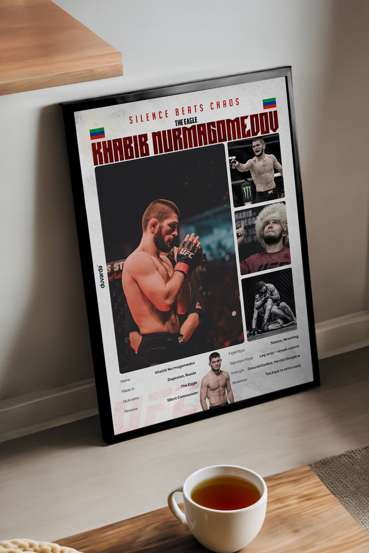 Khabib Nurmagomedov UFC - tablo