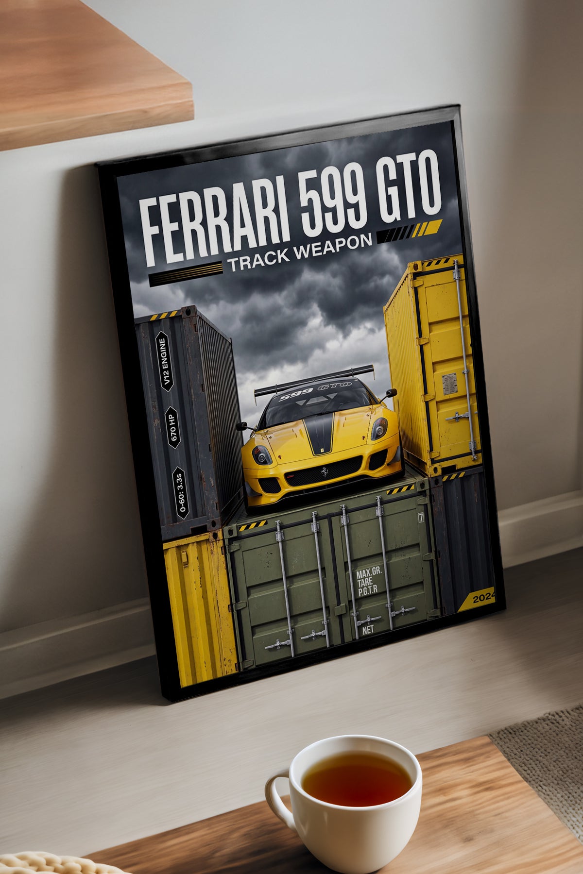 Ferrari 599 GTO - tablo