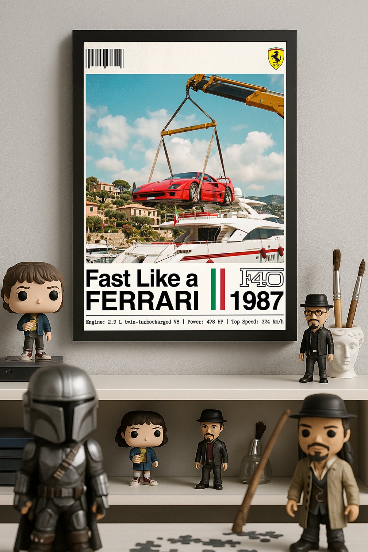 Ferrari F40 - tablo
