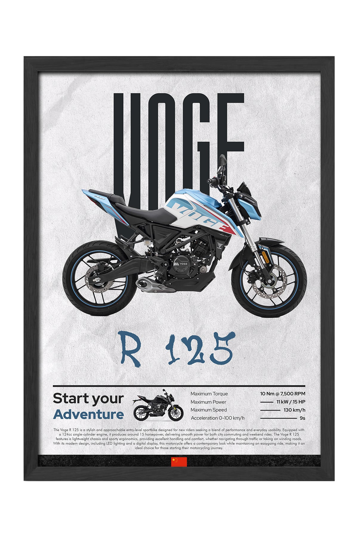 Voge R 125 Mavi