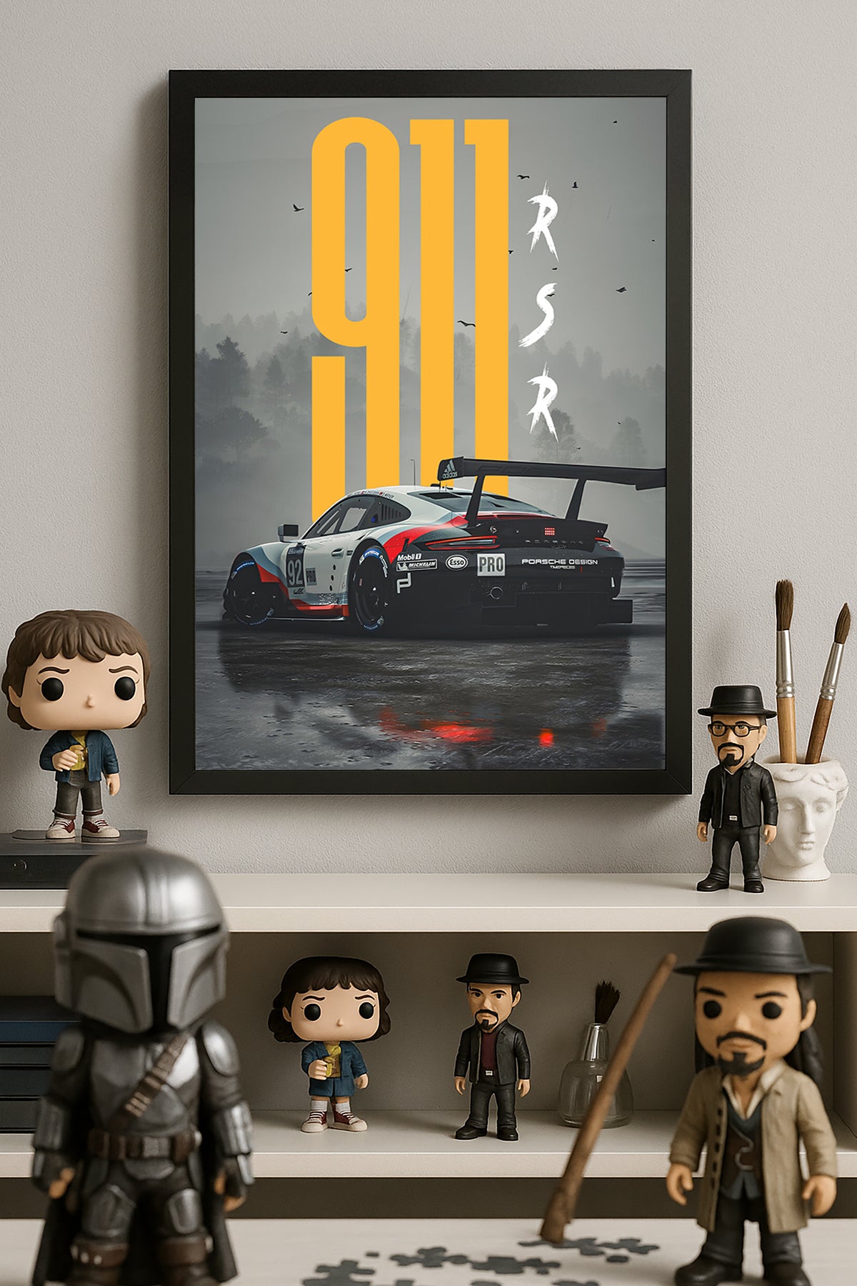 Porsche 911 RSR - tablo