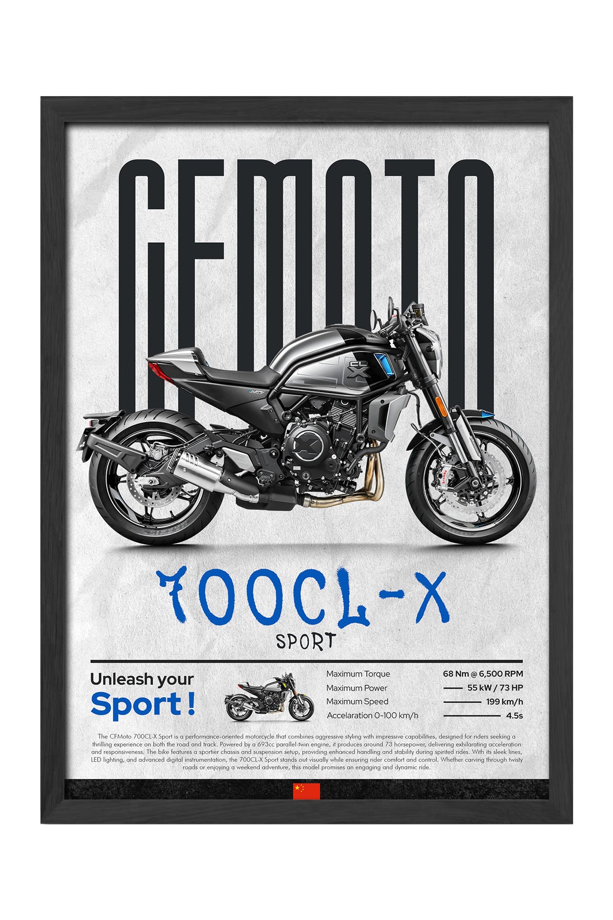CFMOTO 700 CL-X Sport Gri